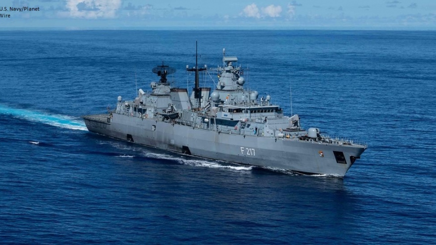 German frigate "Bayern” to dock at HCM City port on Jan.6